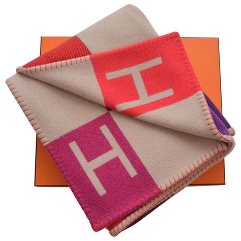 hermes logo blanket|hermes blanket beige.